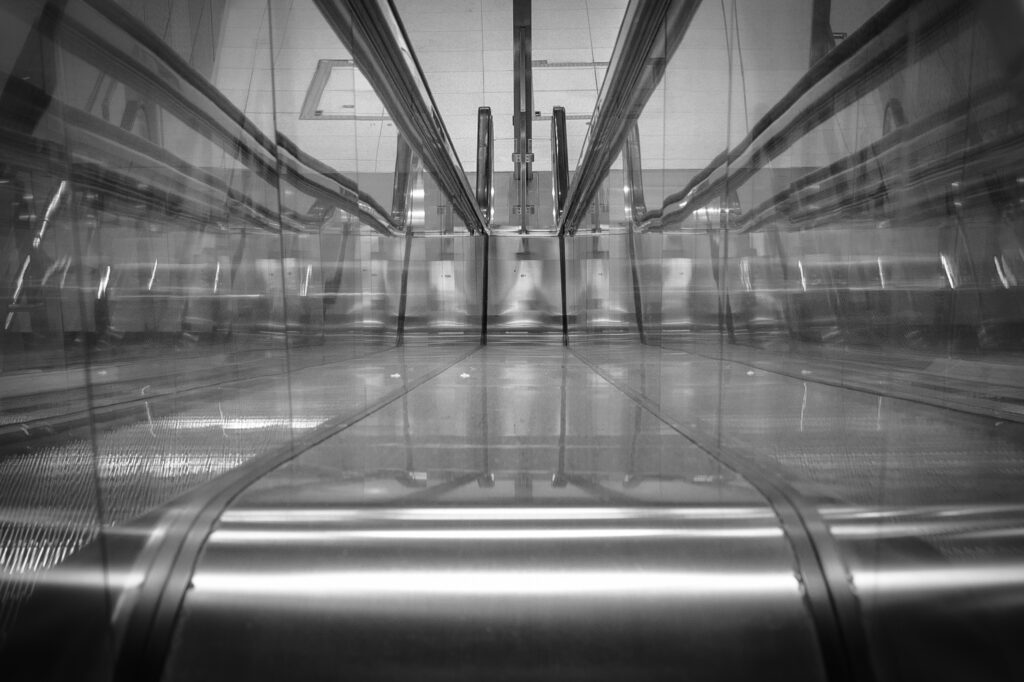 Rolltreppe Benrather Straße Düsseldorf