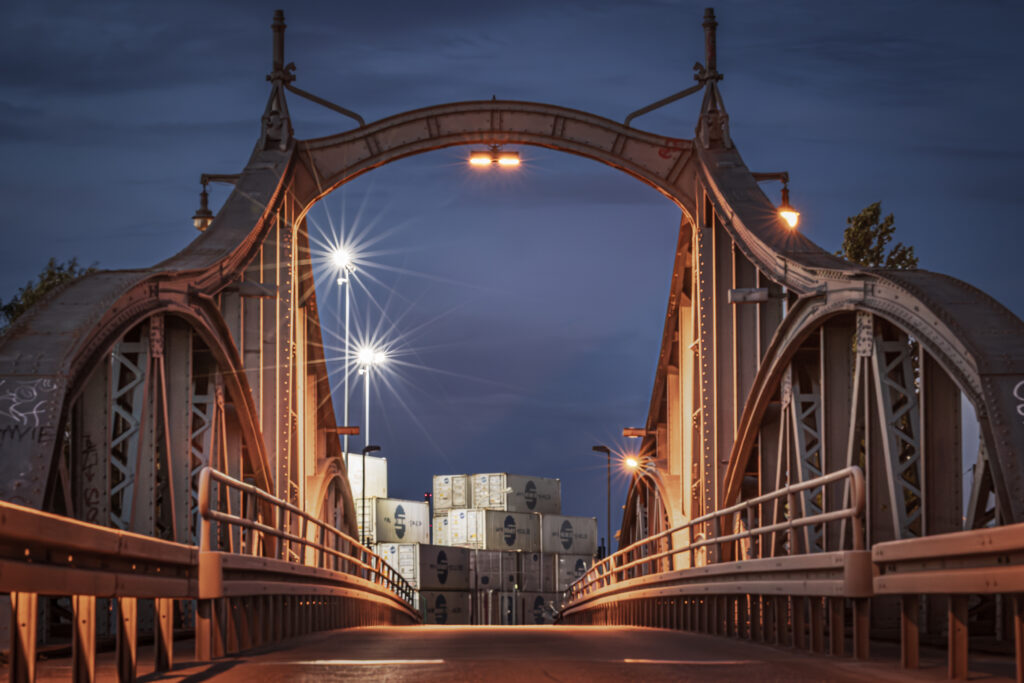 Blenden Sterne Krefelder Drehbrücke