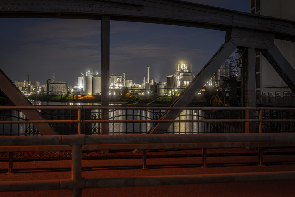 Industrieanlage Krefelder Hafen