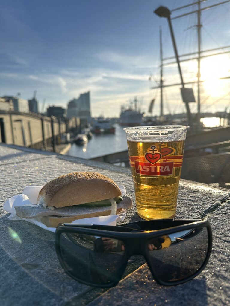 Frühstück in Hamburg